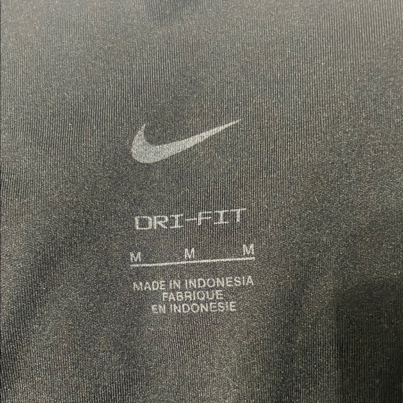 Nike Women’s Black Athletic Shorts with Compression Fit - Picture 3 of 5